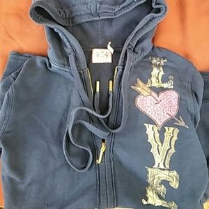 XL juicy zip up sweatshirt
